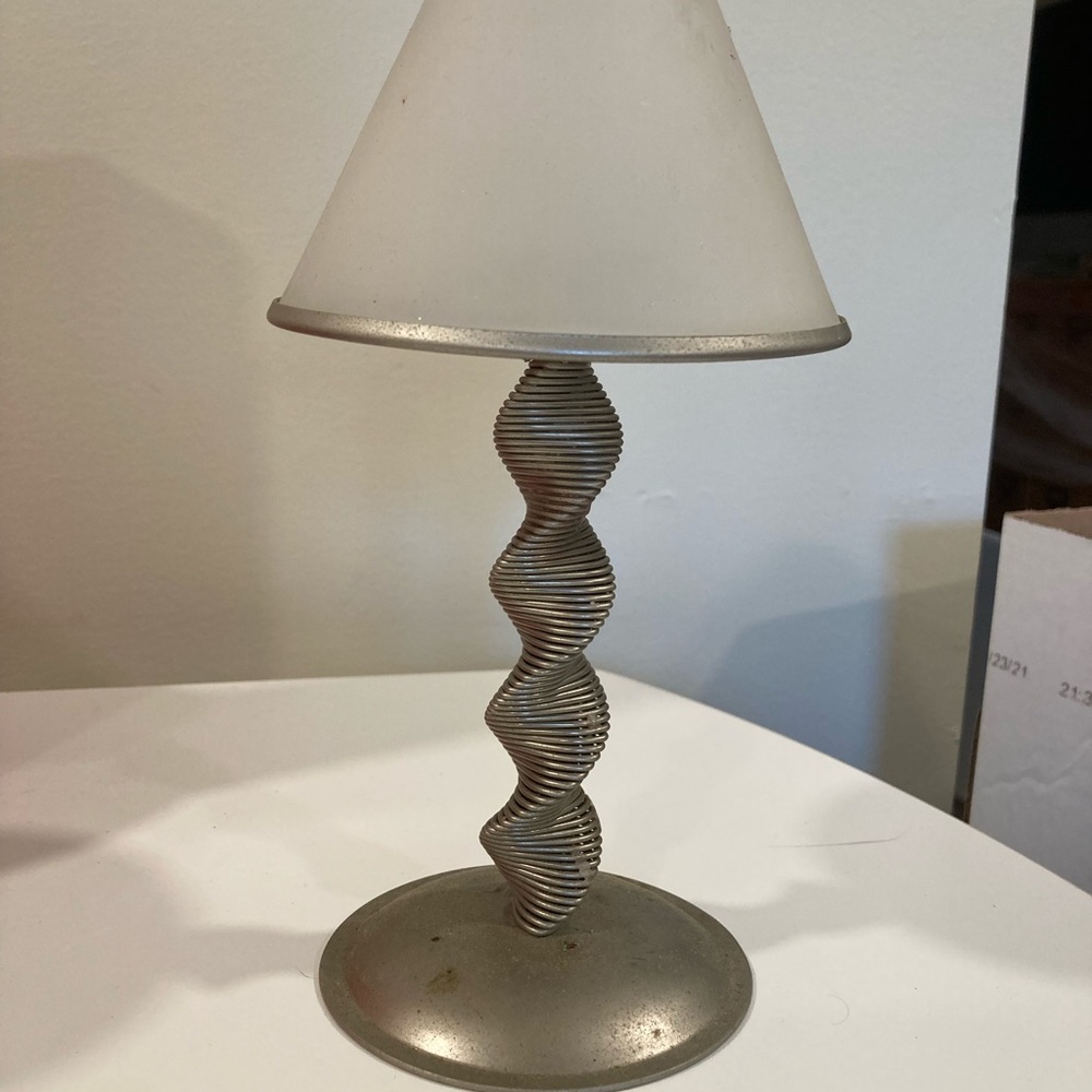 Silver candle - Picture 2 of 2
